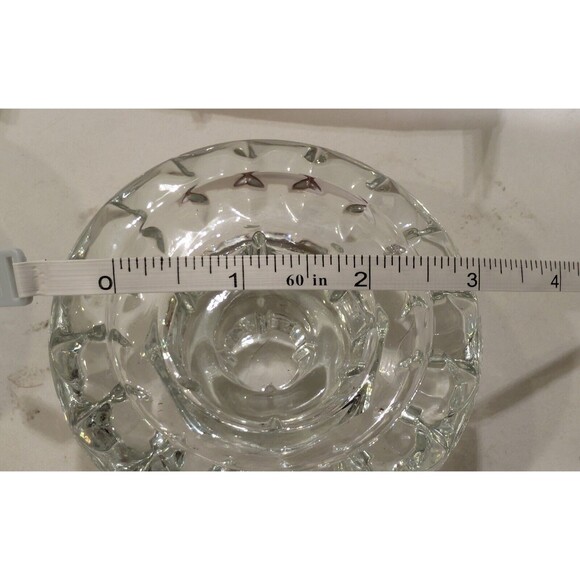 Crystal Candleholders For Tapers And Votive Candles NOS NW T - Picture 2 of 4